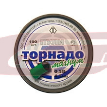 Пули «Торнадо-Магнум», 4,5 мм, 0,58 г, 100 шт (Россия) фото 1