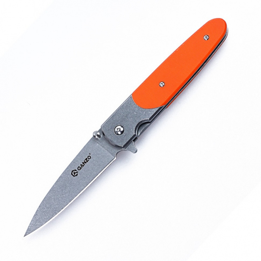 Нож Ganzo G743-2-OR оранжевый фото 1