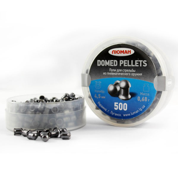 Пули «Люман» Domed pellets, 0,68 г. по 500 шт. фото 1