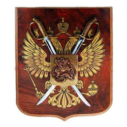 Герб России на панно настенном, DE-574