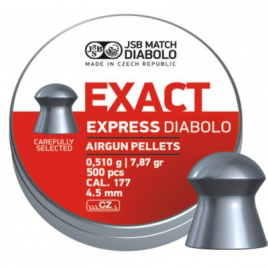 Пули JSB Exact Express Diabolo 4.52мм., 0.510гр., 500шт