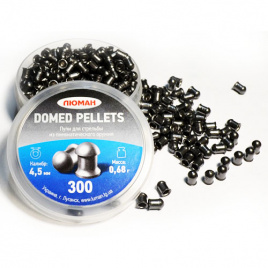 Пули «Люман» Domed pellets, 0,68 г. по 300 шт.