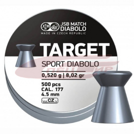 Пули JSB Target Sport Diabolo 4.50мм. 0.52г. 500 шт