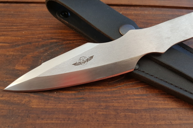 Нож туристический "Мангуст-М", рукоять металл, покрытие антиблик фото 3