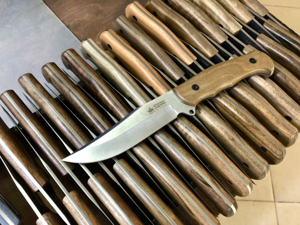 Нож "Caspian" ст. AUS-8 Stonewash фото 2