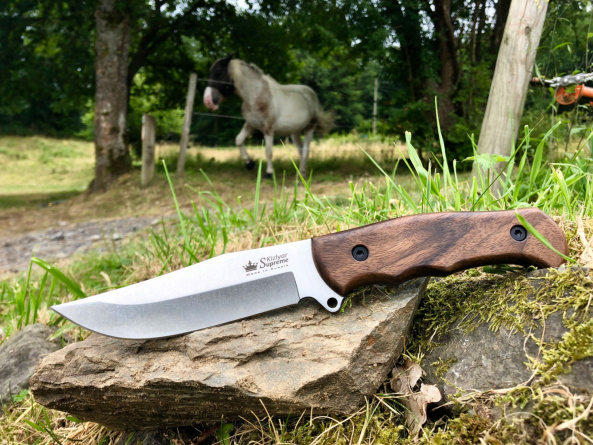 Нож "Caspian" ст. AUS-8 Stonewash фото 1