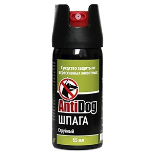 Газовый баллончик " Antidog Шпага" фото 1