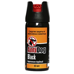 Газовый баллончик "AntiDog Black" фото 2