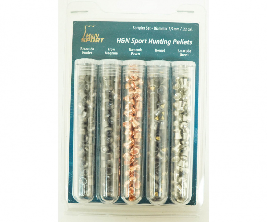 Пули H&N Hunting Sampler Set (набор) 5,5 мм, 155 штук фото 8