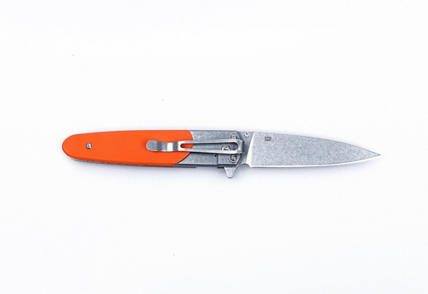Нож Ganzo G743-2-OR оранжевый фото 2