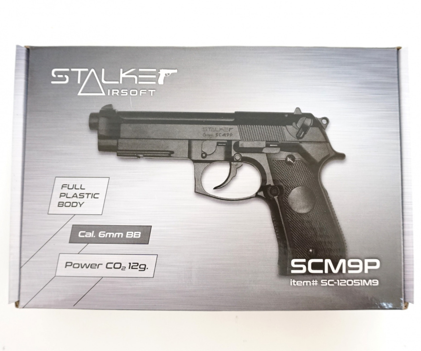 Страйкбольный пистолет Stalker SCM9P (Beretta M9) фото 8