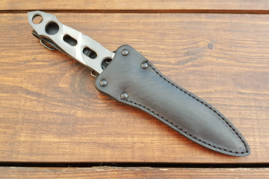 Нож метательный "Кобра-М", рукоять металл, покрытие камуфляж фото 4