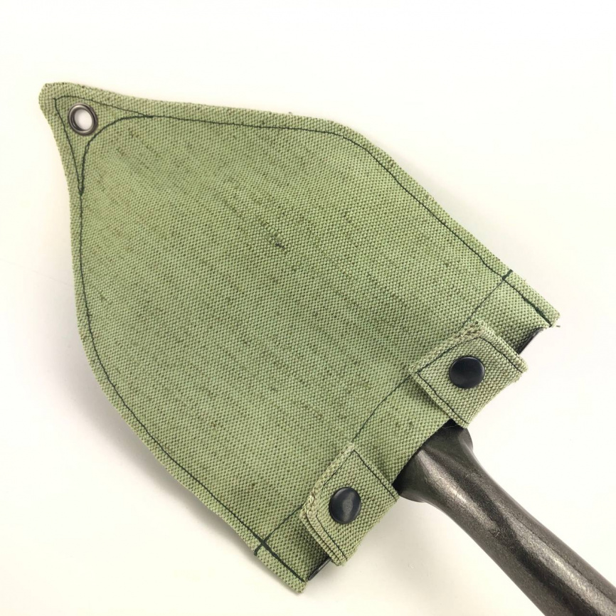 Чехол для малых лопат универсальный с люверсом, брезент  фото 1