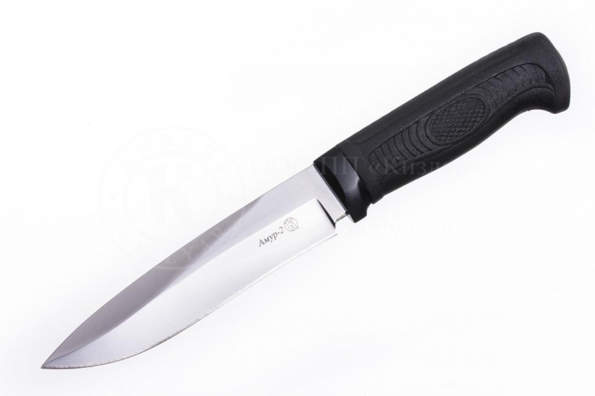 Нож разделочный "Амур-2" 011362, эластрон фото 1