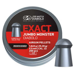 Пули JSB EXACT JUMBO Monster DIABOLO REDISIGNED(1.645гр., 5.52мм., 200шт) фото 1